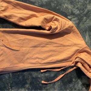 Peach Hoodie Sweatshirt